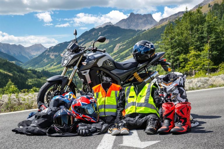 Top 10 des équipements indispensables pour rouler en sécurité (casques, gants, airbags moto…)